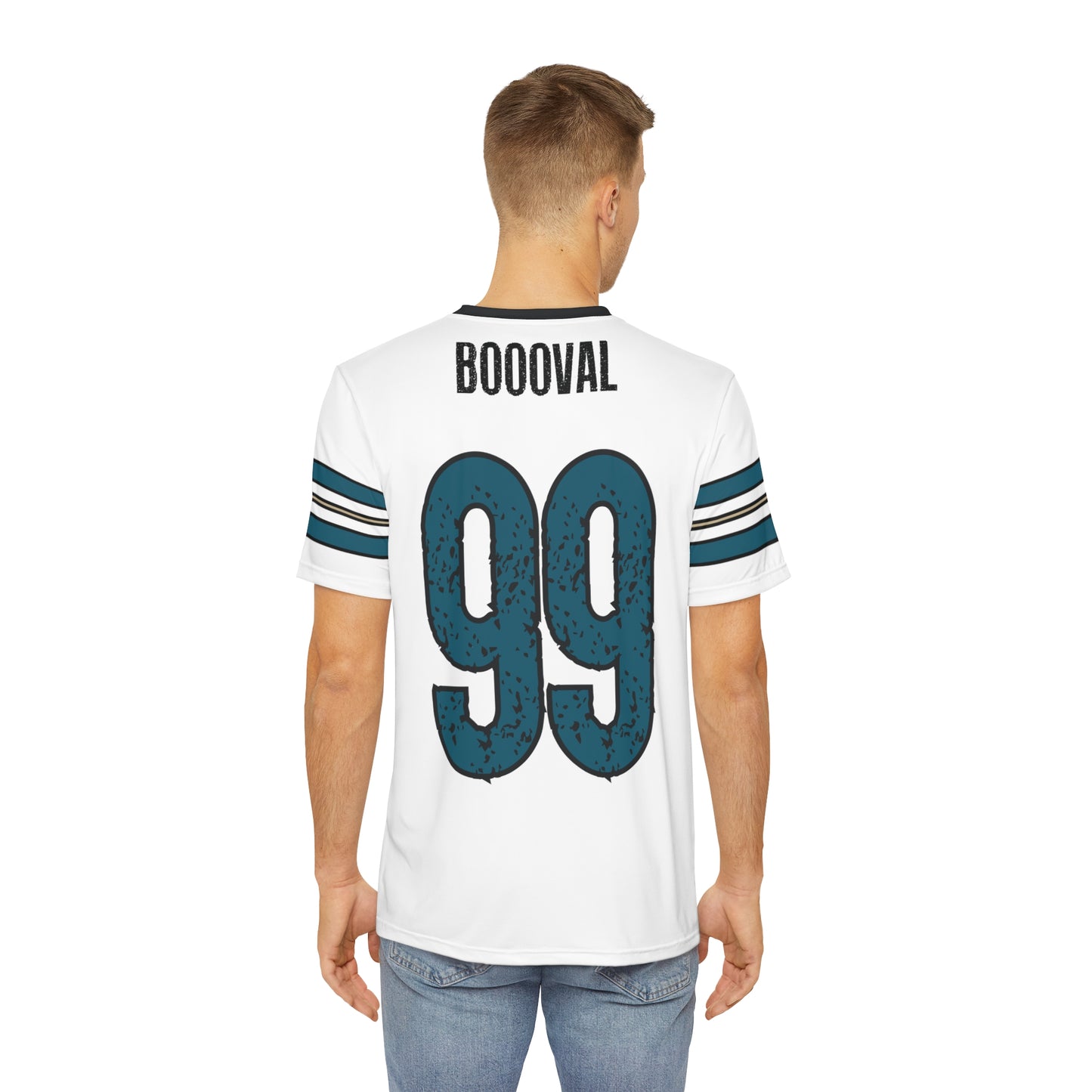 JAGUARS BOOOVAL™ Unisex Jersey Tee: Dominate Duuuval County and Unleash the Rivalry!