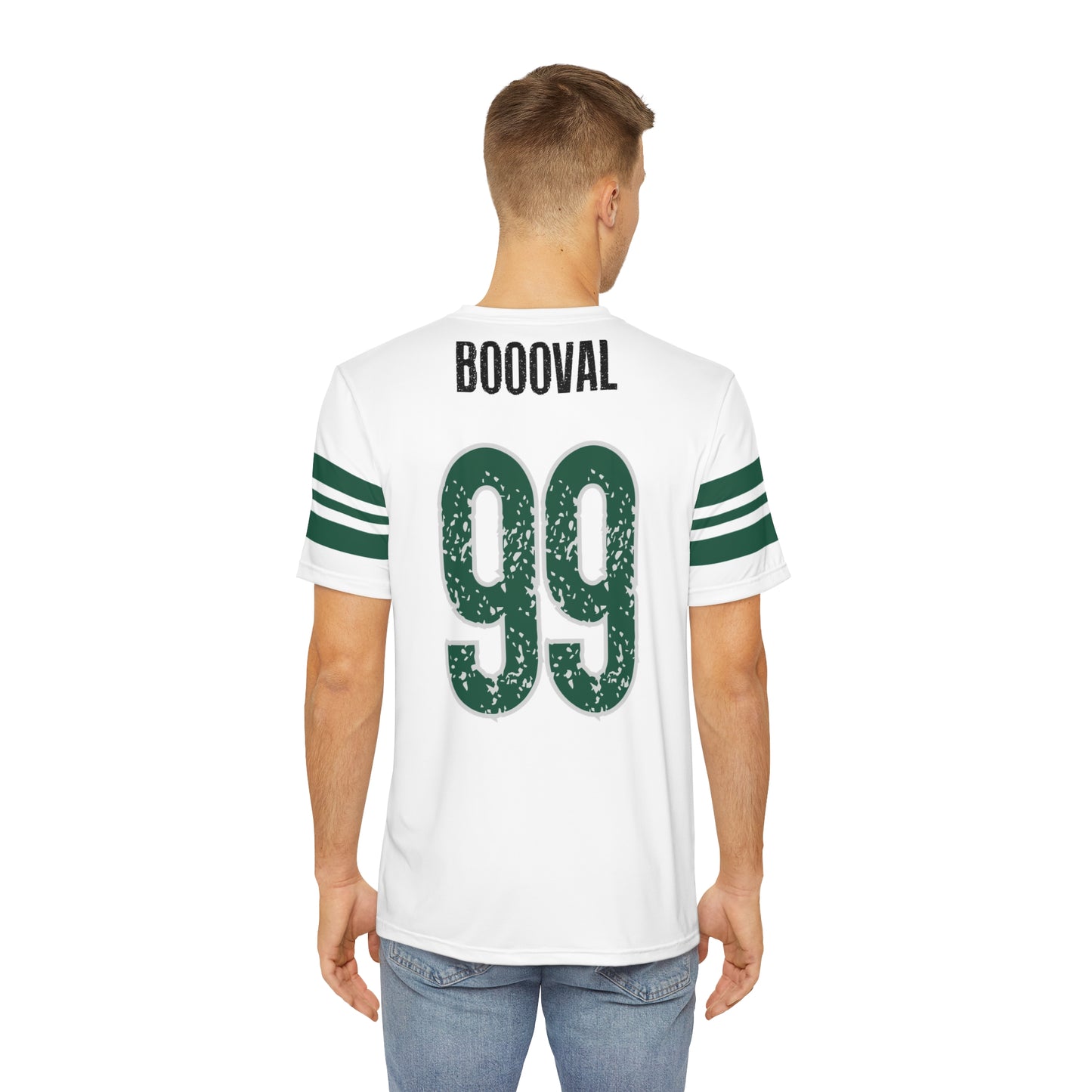 JETS BOOOVAL™ Unisex Jersey Tee: Dominate Duuuval County and Unleash the Rivalry!